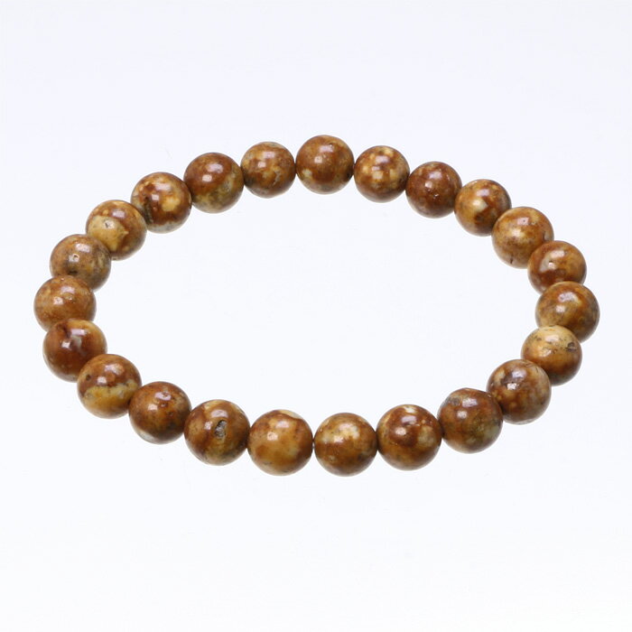 姫川薬石 ブレスレット 8φ 23玉 （アソート） No.5