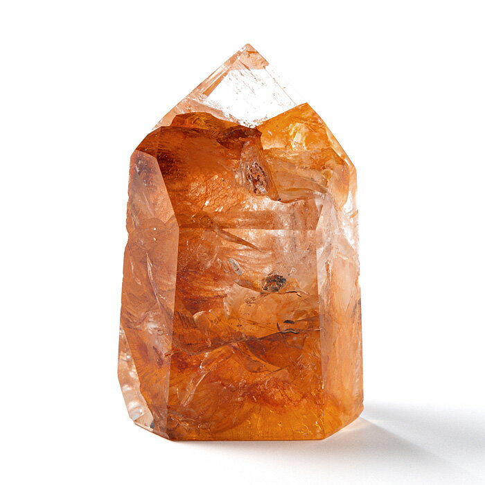 水晶 ポイント オーロラクォーツ （ブラジル ミナスジェライス州産） No.440