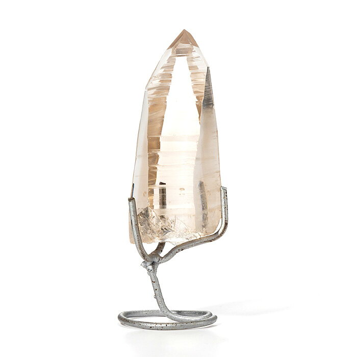 水晶 ポイント ゴールデンレムリアン （ブラジル バイーア州アレグリ産） ...