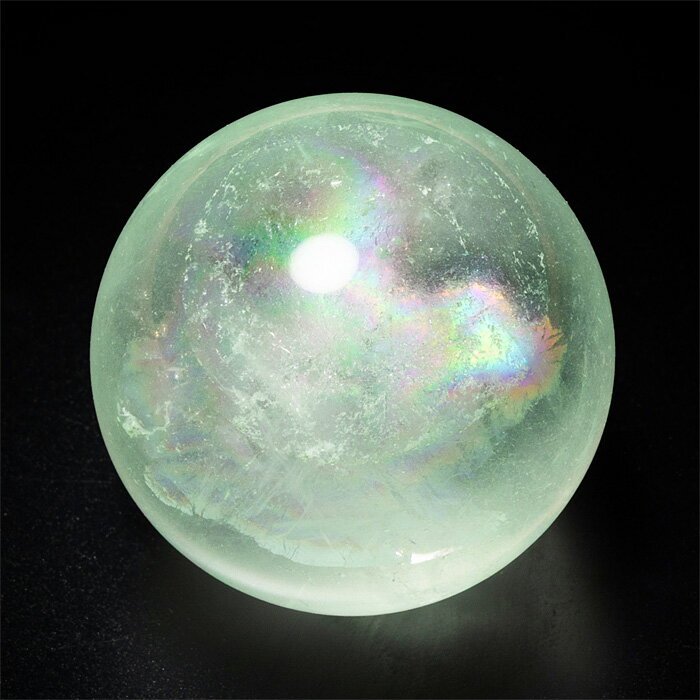 フローライト 丸玉 グリーンフローライト 38mm No.64