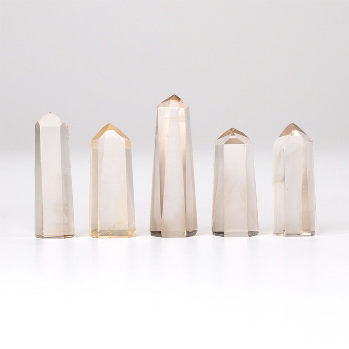水晶 ポイント 結界水晶ポイント スモーキークォーツ No.346