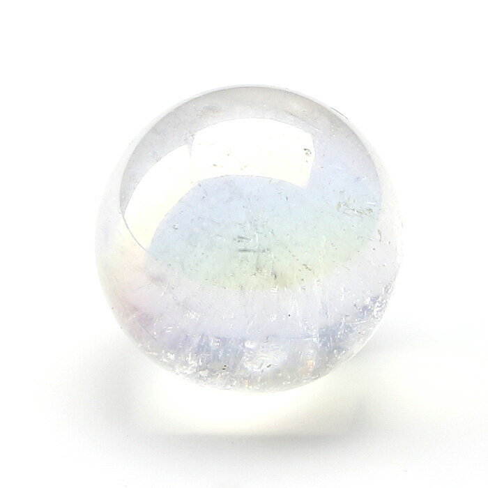 水晶 丸玉 レインボーオーラ 約22〜27mm （アソート） No.1のサムネイル