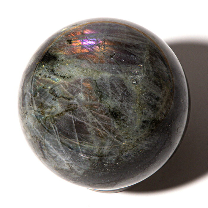 ラブラドライト 丸玉 （マダガスカル産） 62mm No.6