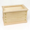 【 伊勢 宮忠 】【 小型賽銭箱 桧 1尺 】幅32cm 奥行き20cm 高さ20cm 神棚 神具 神社 調度品 小型 ミニ 賽銭箱 さい銭箱 さい錢 貯金箱