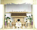 神棚 神具 セット 高級天然木曽桧 神明造り 伊勢 宮忠 神宮 国産 神棚 神具 ブランド 檜 (ひのき) 官材 ヒノキ 桧皮葺 製造直売 メーカー 開店 新築...