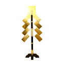 【 伊勢 宮忠 】【 金幣 切下型十字台 串高90cm 】総高112cm 足長29cm 神棚 神具