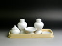 【 伊勢 宮忠 】【 【神具セット】長折敷 木曽桧 8寸・土器セット 】長折敷24cm 土器セット15cm 神棚 神具 セット 桧 ひのき ヒノキ お供え物 お...
