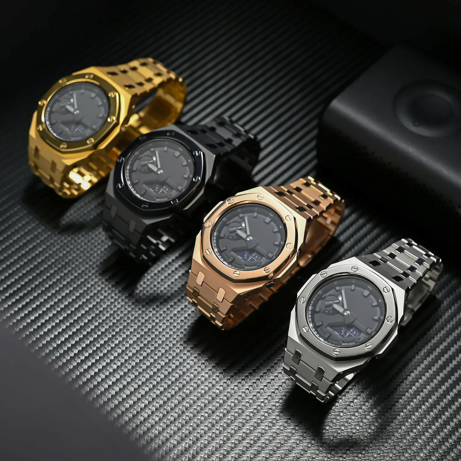 G-shock GA-2100 用 バンドケースセット ゴールド ブラック 楽天市場】g-shock ga2100(腕時計用ベルト・バンド|腕時計用