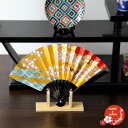 京扇子 飾扇 5寸 桜 日本製 ギフト 日本土産 工芸品 外国人向け 日本土産 日本みやげ 和 小物 贈答用 プレゼント
