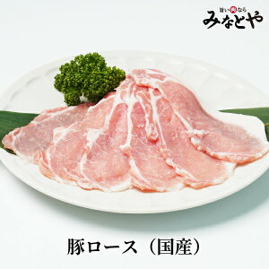 豚ロース 250g×2パック 送料無料 宮城野ポーク ブランド豚肉 家庭用 アレンジ ご自宅用 宮城 みなとや 精肉店 仙台 冷凍 豚 ぶた