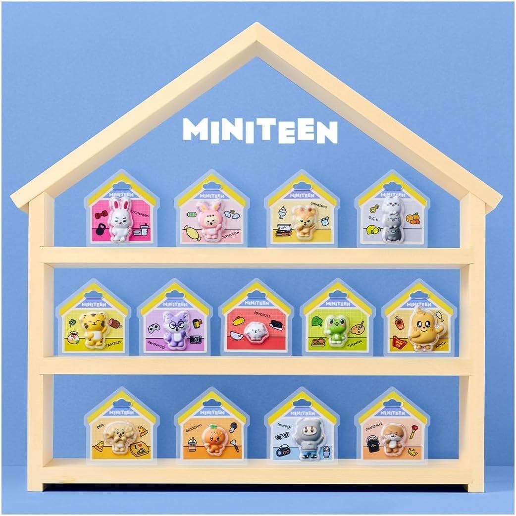 MINITEEN (ミニティーン) SEVENTEEN パッケージチャーム & グミ 12個 BOX 食玩