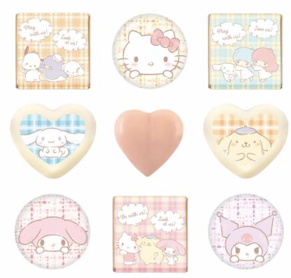 ハート ( Heart ) サンリオキャラクターズ ミラー＆チョコギフト チョコ チョコレート ホワイトデー