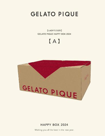 ジェラートピケ ジェラピケ 福袋 2024【LADY 039 S SIZE】GELATO PIQUE HAPPY BOX 2024 A