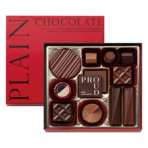 バレンタイン チョコレート 2024 人気商品 モロゾフ プラウド 手提げ袋付(プレーンチョコレート 12個入り)MO-1692のサムネイル