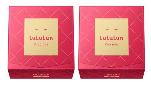 LULULUN(ルルルン) フェイスマスク ルルルンプレシャス 32枚入り 4FB (濃厚保湿タイプ) 2個セット