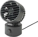 リズム (rhythm) 卓上扇風機 小型 静音 USB給電式 自動首振り デスクファン 2重反転ファン DCモーター お手入れ簡単 ハンディファン対応 Silky Wind Mini