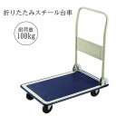 台車 折りたたみ 耐荷重100kg スチール