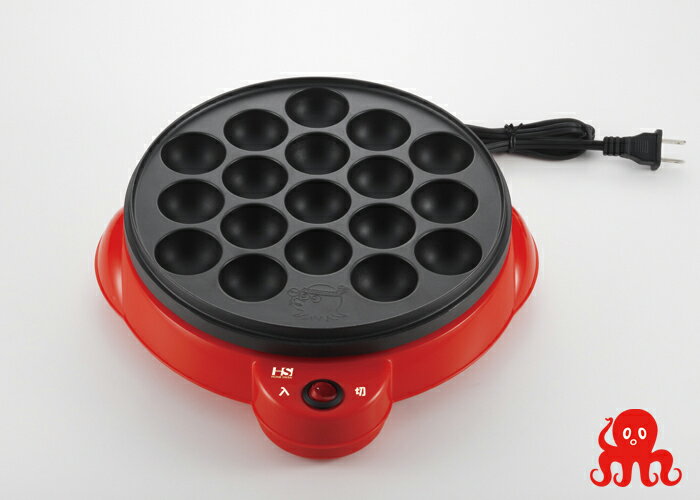 [全商品ポイント5倍!1/29〜1/31] 丸型電気たこ焼き器(18穴) タコパ ホットプレート プレート キッチン キッチン家電 パーティー タコ焼き器 たこ焼き