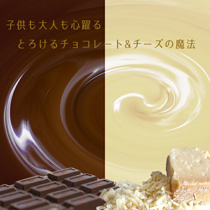 チョコフォンデュセットフォンデュパンフォーク付き燃料付きフォンデュ鍋チョコチーズバーニャカウダー