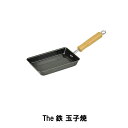 [pt5・クーポン発行中/お買い物マラソン限定4/24-27] 卵焼き器 鉄 たまご焼き器 玉子焼き フライパン 小 エッグパン IH対応 ガス