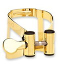 Vandoren バンドレン M/O エムオー テナーサックス リガチャー 24K ゴールド LC58GP プラスティックキャップ付