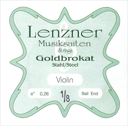 低価格ながら伸びの良い明るい音色。他の弦と組み合わせて使用されることの多い、人気の弦です。 ※こちらの商品は「1/8サイズ用・E線（0.26）ボールエンド」です。 発売元：レンツナー スチール