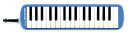 吹く息がそのまま音になるように演奏できるメロディオン。色はブルーとピンク（FA-32P）の2色展開です。ハードケース比約60％軽量なセミハードケース採用で持ち運びラクラク。さらに反射材を塗布したネームタグ付きで登下校時の安全にも配慮しました。上カバーがブルー×下カバーがグレージュのツートンカラーです。軽いだけではない、セミハードケースの特長と魅力ケースには、ロッカー収納時に探しやすいネームタグ（反射コーティング）付きFAシリーズで採用しているセミハードケースの特長は、なんと言ってもその軽さですが、もちろんそれだけではありません。 ケース横に大きなネームタグが付いているので、ロッカー収納時に自分のメロディオンをすぐに探せます。さらにネームタグには、反射コーティングを施し、登下校時の安全にも考慮しました。 セミハードケースは「カタカタ音」がしないので授業に集中できます！ケースは開くと譜面立てとしてもしっかりと機能するよう、設計していますので、卓奏時にも便利にお使いいただけます。 また、セミハードケースは机に置いた時に「カタカタ音」がしないので、授業に集中できる、という点も大きな魅力です。良い音が長持ちする秘密鍵盤ハーモニカは、息を吹き込んだ時に内部で「リード」と呼ばれる小さな金属の板が振動し、音が鳴る仕組みです。リードは1秒間に数百回も振動しているため負担がかかります。スズキメロディオンはリン青銅という材料を使用した強くしなやかなリードを使用しているため折れにくく、良い音が長持ちします。さらに防錆塗装によって耐久性が向上しました。演奏しやすさの秘密　メロディオンに吹き込まれた空気は息モレすることなくスムーズにリードまで届きます。その秘密は気密性の高い内部構造。吹いた息のロスが少なくそのまま音に反映されるので演奏しやすいのです。唄口のカタチの秘密　メロディオンの唄口は演奏中に抜けにくくなっています。それはジョイント部に0リングを使用しているから。そして立奏唄口はストッパー付き。口が自然と演奏に適した「ウ」の形になるのでタンギングやトレモロも簡単。卓奏唄口は使わない時にジョイント部に差し込めるので唄口が机に歌触れず衛生的。メロディオンの唄口は子どもたちにやさしい工夫がそのままカタチになっています。仕様　鍵盤アルト32鍵　音域f〜c3　材質　ABSカバー　リン青銅リード　寸法　本体：565gケース：250g　付属品　立奏唄口(MP-121)　卓奏唄口(MP-113)　お手入れ用クロス　セミハードケース ブルー (MP-5100B)