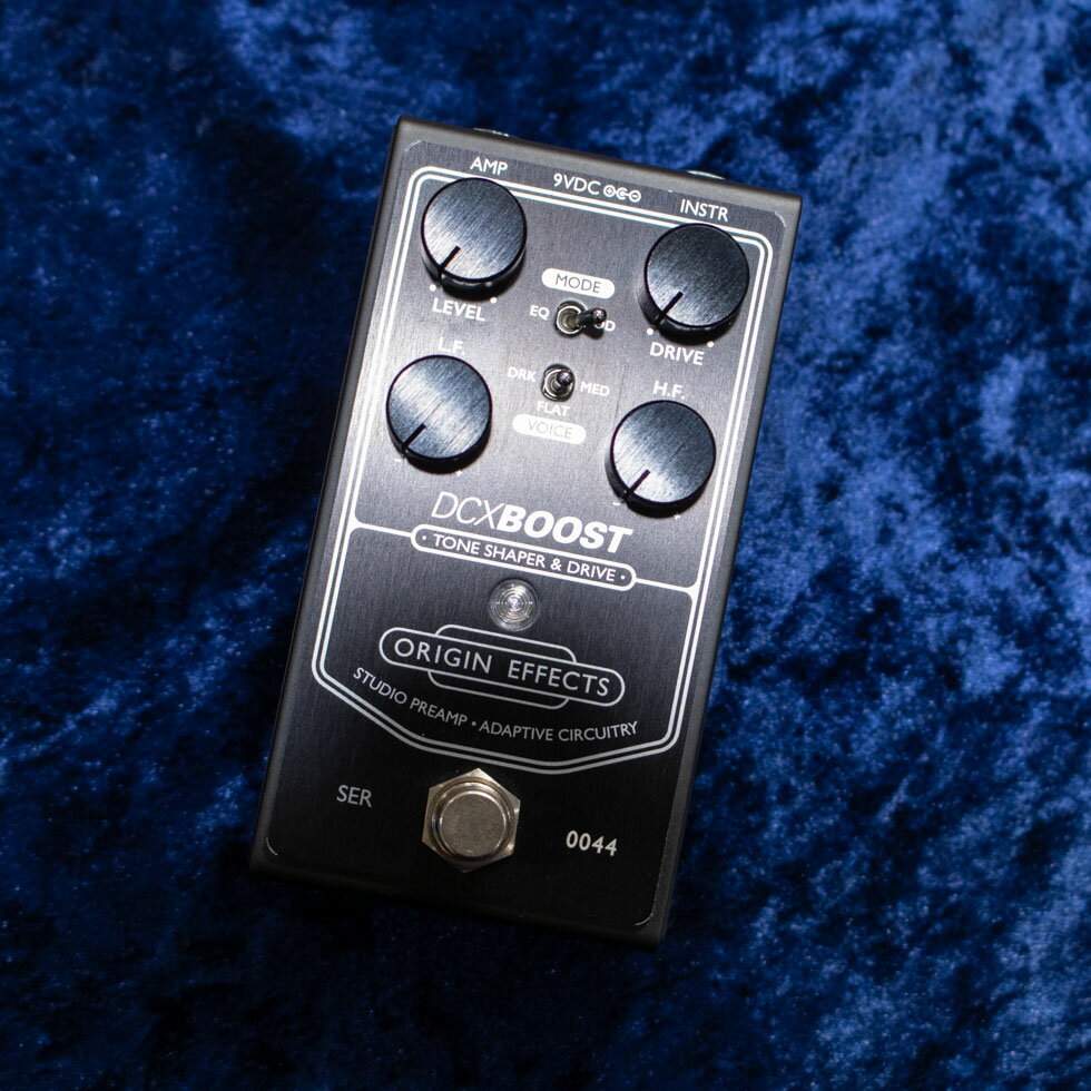 ORIGIN EFFECTS/DCX BOOST BLACK EDITION