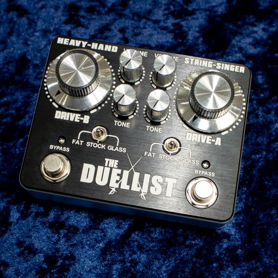 KING TONE GUITAR/The Duellist Black Panel【シルバー筐体にブラックパネル仕様!】