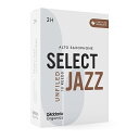 D'Addario ダダリオ アルトサックス リード オーガニック セレクトジャズ アンファイルドカット SELECT JAZZ UNFILED (10枚入)