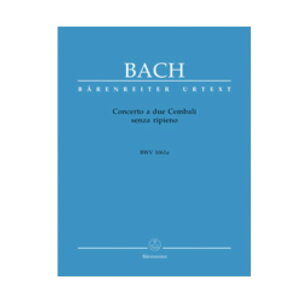 【ピアノ2台4手】協奏曲ハ長調 BWV 1061a:2台のチェンバロ(リピエーノなし)のための/Concerto BWV 1061a in C: Concerto a 2 Cembali senza ripieno