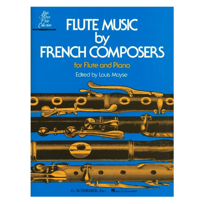 【フルート楽譜】フランスの作曲家によるフルート名曲集/Flute Music by French Composers: Gaubert Enescu Faure et al.