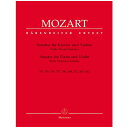 【ヴァイオリン楽譜】ヴァイオリン・ソナタ集:初期ウィーン・ソナタ/Sonaten Fruhe Wiener Sonaten: KV 372 376 377 37...