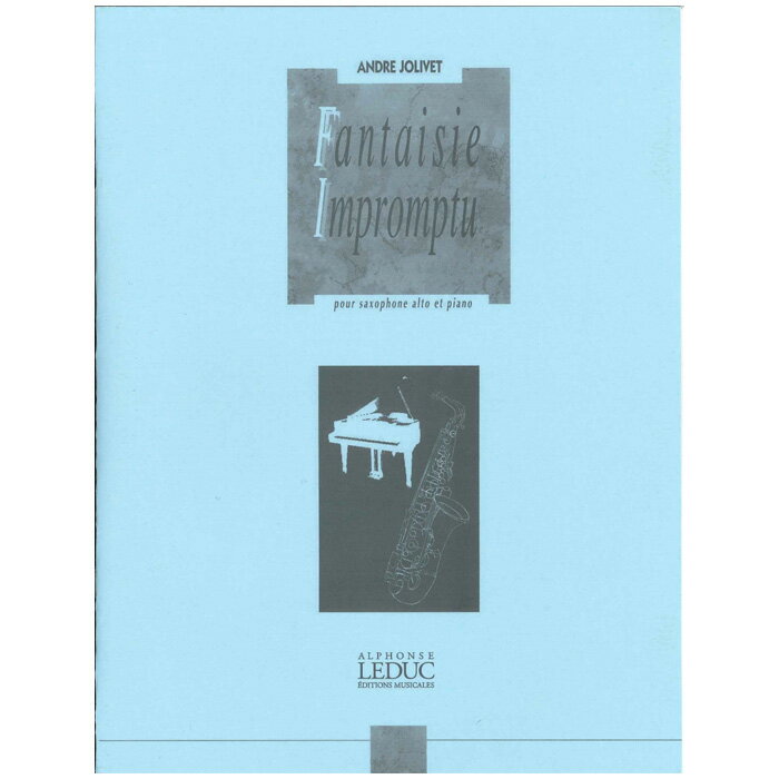 幻想即興曲/Fantaisie-Impromptu pour saxophone alto et piano