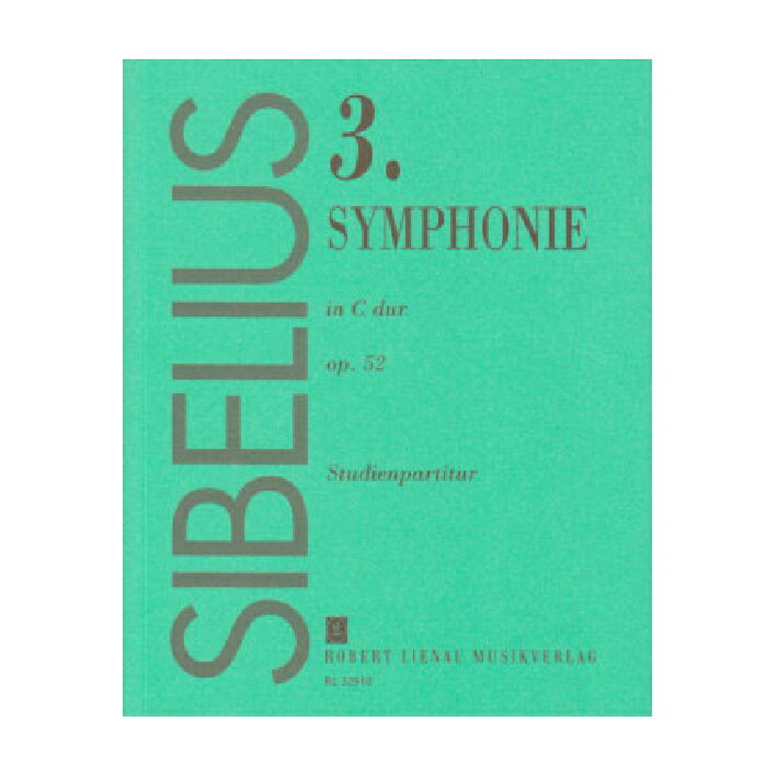 【スタディスコア】交響曲第3番ハ長調 op. 52/Symphony No. 3 in C op. 52