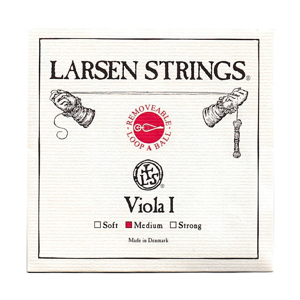 ヴィオラ弦 LARSEN(ラーセン)A ボール・ループ兼用 メール便対応