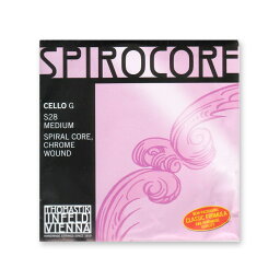 チェロ弦 SPIROCORE(スピロコア)G ※メール便対応