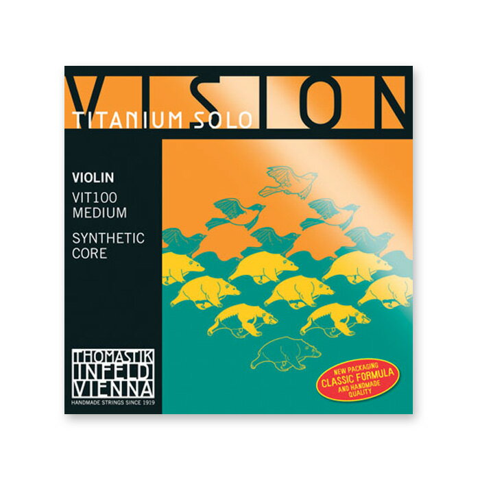ヴァイオリン弦 VISION TITANIUM(ヴィジョンチタニウム)D ※メール便対応
