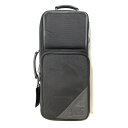 Bach バック トランペット用 コンパクトギグバッグ 【黒×黒】 ダブルケース(2本用) コーデュラ素材