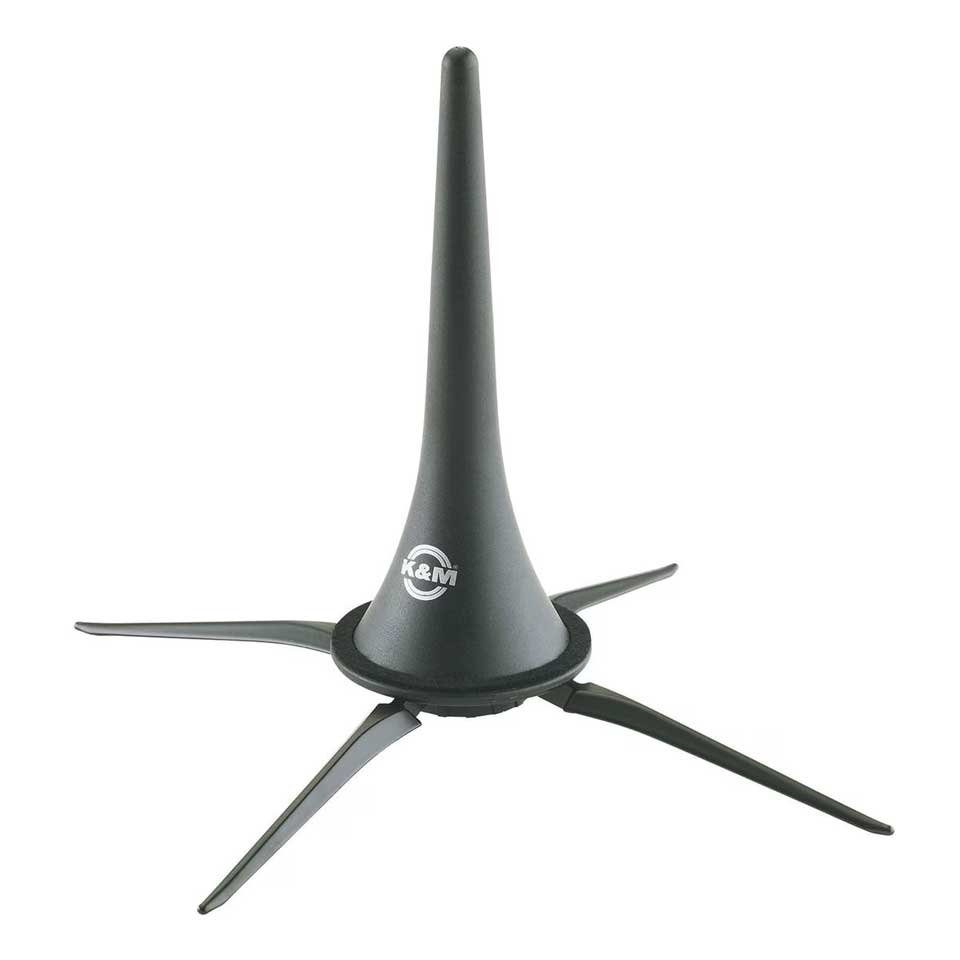 K&M ケーアンドエム クラリネット スタンド 4本足 ベル収納タイプ 15222