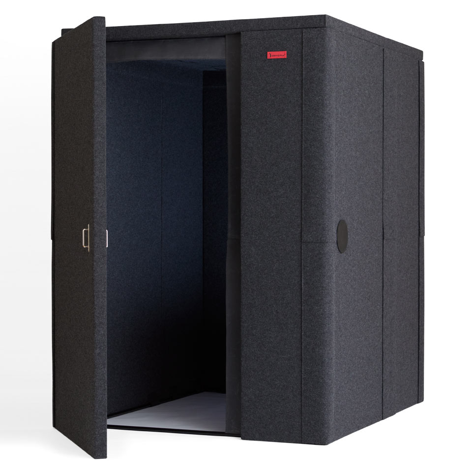 在庫有り 簡易防音ブース VERY-Q Plus/ベリークプラス Gaming Booth 1.2畳 VQPP1330-GB ゲーミングブース 楽器演奏用防音室・ゲーム用防音室
