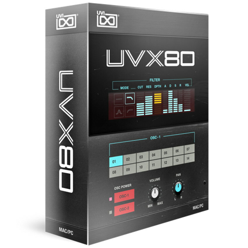 UVI/UVX80【オンライン納品】