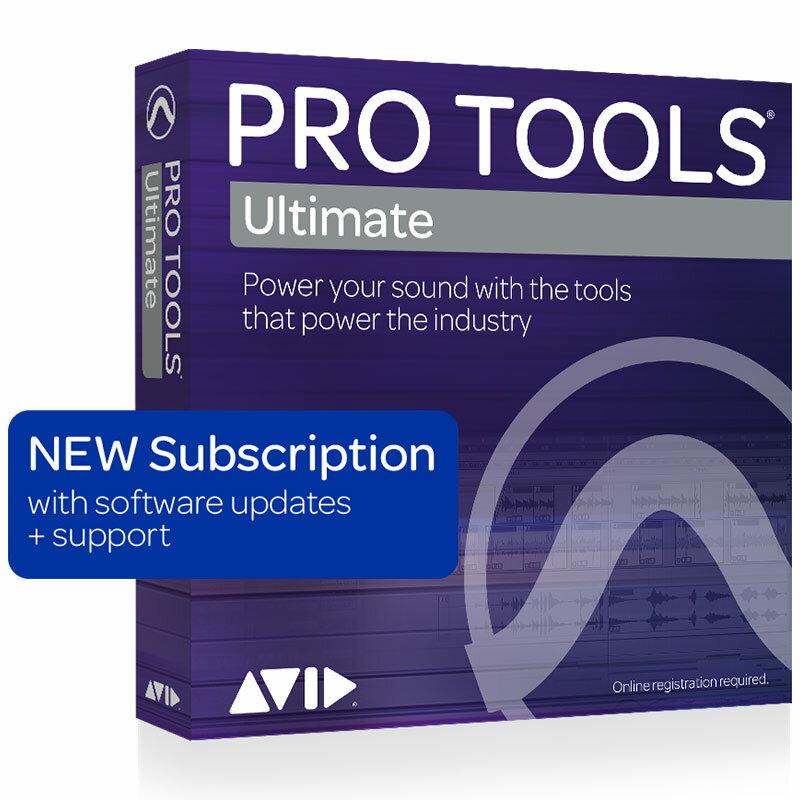 Avid/Pro Tools Ultimate 1-Year Subscription NEW【新規・サブスクリプション】【オンライン納品】【在庫あり】