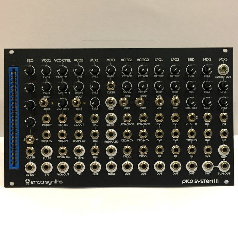 Erica Synths/Pico System III Eurorack Module【お取り寄せ商品】【WTG】