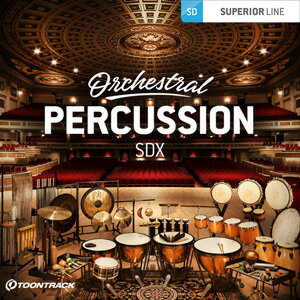 TOONTRACK/SDX - ORCHESTRAL PERCUSSION【オンライン納品】【在庫あり】