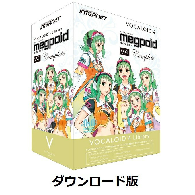 INTERNET/VOCALOID4 Library Megpoid V4 Completeڥǡۡڥ饤Ǽʡۡں߸ˤ