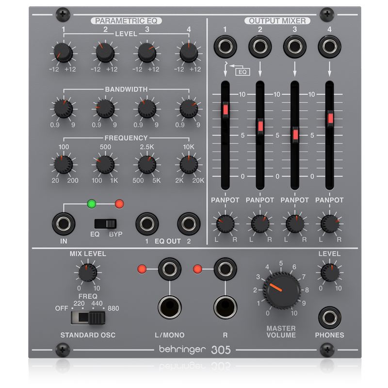 BEHRINGER/305 EQ/MIXER/OUTPUT【System 100 Series】【お取り寄せ商品】