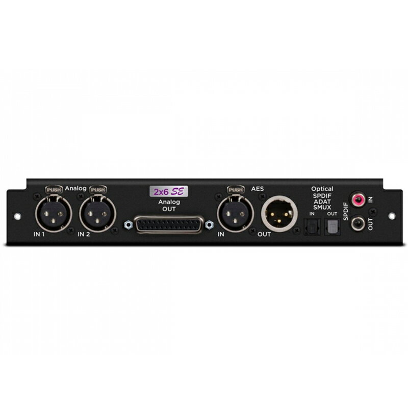 APOGEE/2 Analog Input + 6 Analog Output + 8X8 Optical + AES I/O + 2-ch SPDIF SE Quality(SYM2 Only)【2x6SE】【モジュール】