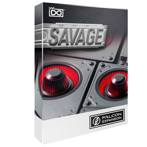UVI/Savage for Falcon 【FALCON専用拡張パック】【オンライン納品】 UVI/Savage for Falcon 【FALCON専用拡張パック】【オンライン納品】
