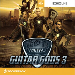 TOONTRACK/EZMIX2 PACK - METAL GUITAR GODS 3【オンライン納品】【在庫あり】